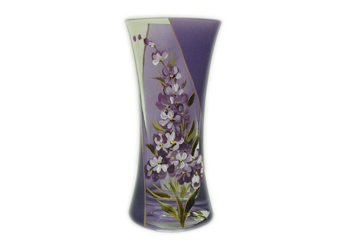 vazos gėlėms, vazos stiklinės, vaza su piešiniu